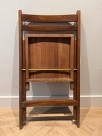 Houten Klapstoel, Huis en Inrichting, Stoelen, Ophalen, Gebruikt, Bruin, Eén