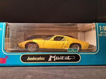 Lamborghini Miura 1:18 - 1971 - Yellow beschikbaar voor biedingen