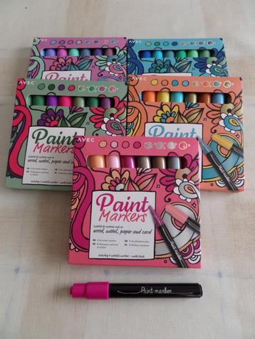 Nieuw 5 Doosjes Paint Markers  beschikbaar voor biedingen