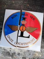 Gratis gebroken KLU tegeltje, Verzamelen, Militaria | Algemeen, Ophalen of Verzenden, Luchtmacht, Nederland, Kunstobject