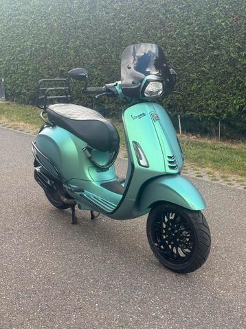 Vespa sprint iget 2022! Custom! Malossi! 5600km! brom beschikbaar voor biedingen
