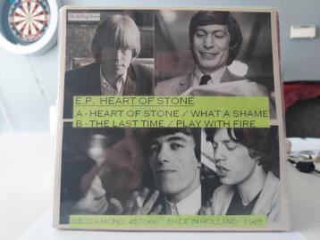7" Single The Rolling Stones - Heart Of Stone / What A Shame beschikbaar voor biedingen