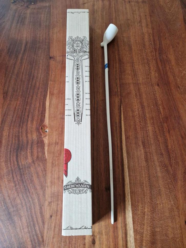 Goedewaagen Kleipijp met Originele Doos, Antiek en Kunst, Antiek | Woonaccessoires, Ophalen of Verzenden