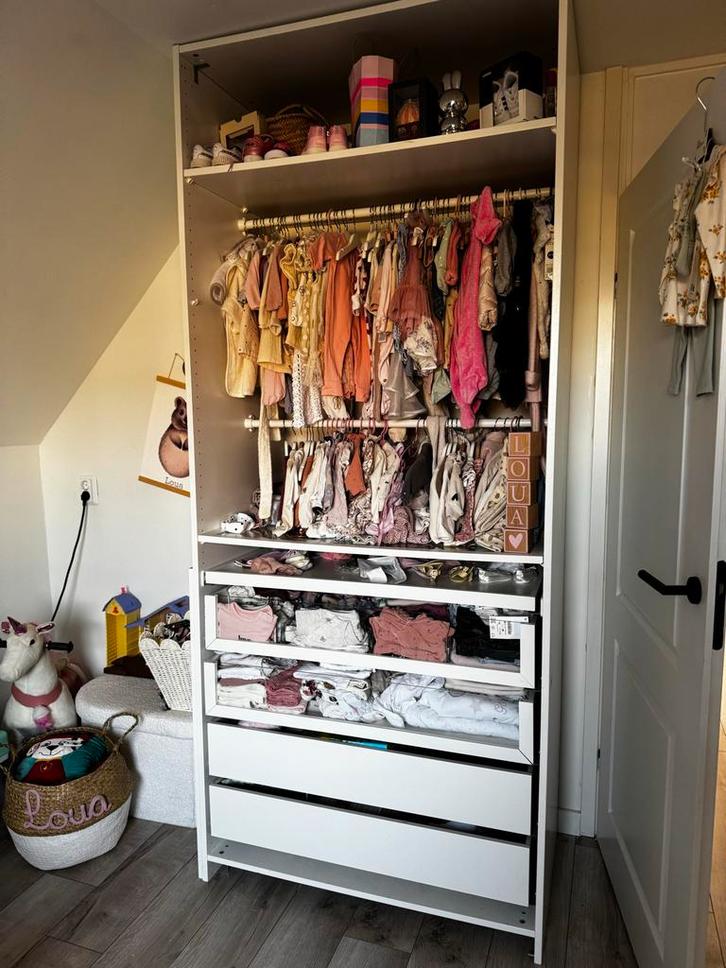 IKEA Pax kast, Huis en Inrichting, Kasten | Kledingkasten, Zo goed als nieuw, 200 cm of meer, 100 tot 150 cm, 50 tot 75 cm, Met lade(s)