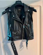 Zwarte Seven Sisters Biker Vest ( nepleer)  - Maat XS, Ophalen of Verzenden, Zo goed als nieuw, Maat 34 (XS) of kleiner, Zwart