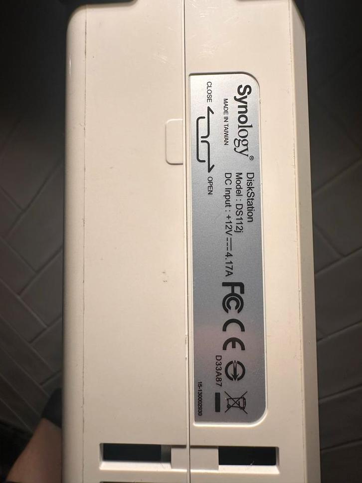 Synology DS112j NAS - Betrouwbare Opslag, Computers en Software, NAS, Gebruikt, Ophalen of Verzenden