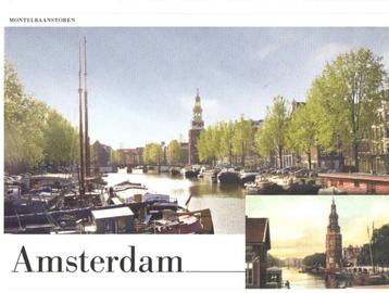 Ansichtkaart Amsterdam: Montelbaantoren beschikbaar voor biedingen