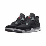 Jordan 4 Retro SE Black Canvas maat 45, Zwart, Nieuw, Ophalen of Verzenden, Sneakers of Gympen