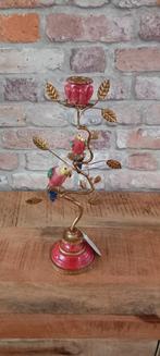 Baroque Collection:grote 32cm Papegaai Kandelaar❤️NIEUW❤️, Huis en Inrichting, Woonaccessoires | Kandelaars en Kaarsen, Overige materialen