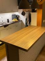 Mooi Keukenblad ikea 117x60x4 cm, Ophalen, Gebruikt, Eikenhout, 50 tot 100 cm