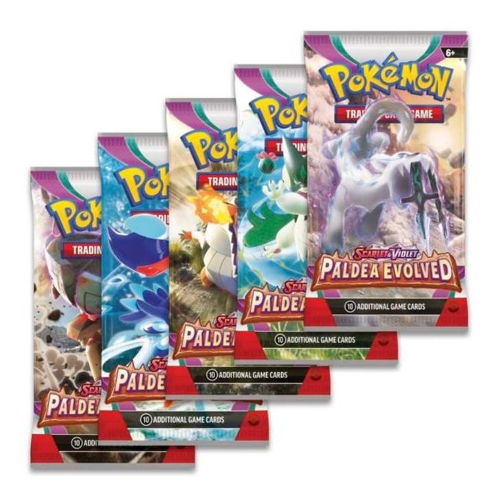 Pokémon Paldea Evolved Booster Pack, Hobby en Vrije tijd, Verzamelkaartspellen | Pokémon, Nieuw, Booster, Foil, Ophalen of Verzenden