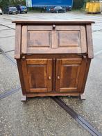 eiken secretaire, Huis en Inrichting, Gebruikt, Ophalen of Verzenden, X, Donker eiken