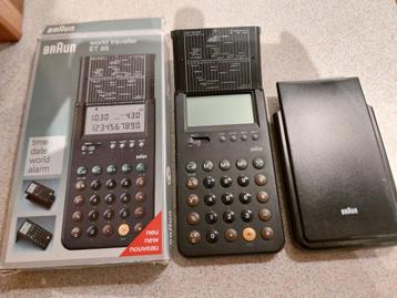 Rekenmachine Braun World Traveller ET88       µ1i beschikbaar voor biedingen