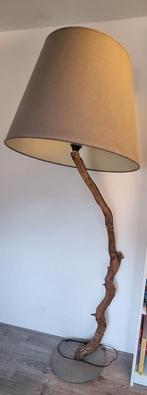 2 boomstam staande lampen, Huis en Inrichting, Ophalen, Gebruikt, 150 tot 200 cm