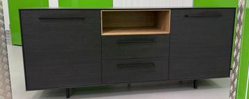 Dressoir Major van Haco wonen kleur Bruin/ zwart beschikbaar voor biedingen