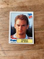 Panini WK USA 94 Nederland Ronald de Boer, Ophalen of Verzenden, Zo goed als nieuw, Sticker