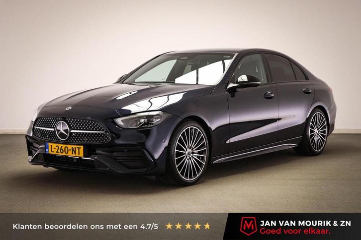 Mercedes-Benz C-klasse 200 Launch Edition AMG Line | LEDER |, Auto's, Mercedes-Benz, Bedrijf, Te koop, C-Klasse, ABS, Achteruitrijcamera