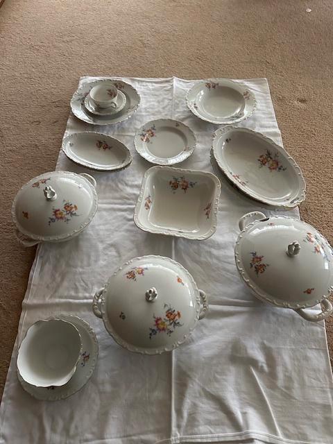 oude valeram servies, Antiek en Kunst, Antiek | Servies compleet, Ophalen