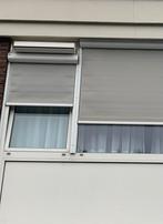 Zonwerende lichtgrijze lichtdoorlatende screen, zga.nieuw, Doe-het-zelf en Verbouw, Rolluiken, 100 tot 150 cm, Verzenden, Zo goed als nieuw