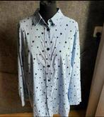 Mona Lisa mooie blauwe blouse met sterren 54 ZGAN, Kleding | Dames, Grote Maten, Blauw, Blouse of Tuniek, Mona Lisa, Ophalen of Verzenden