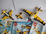 3 Lego vliegtuigen met bouwtekeningen., Ophalen, Zo goed als nieuw