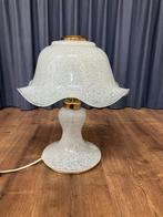 Doria Leuchten Murano bubbelglas tafellamp., Ophalen of Verzenden, Gebruikt, Glas, Minder dan 50 cm