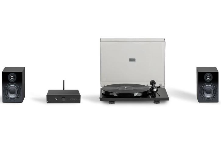 Pro-Ject True Hifi Stereo Set E PHONO - Zwart, Audio, Tv en Foto, Platenspelers