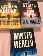 A.G. Riddle - Winterwereld set van 3 delen, Boeken, Verzenden, Zo goed als nieuw, A.G. Riddle