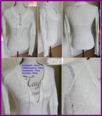 Nieuwe ecru acryl-wollen truitje van ONLY maat M, Maat 38/40 (M), Only, Beige, Nieuw