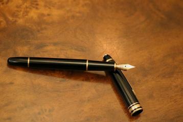 Montblanc Meisterstück 144 Classique Vulpen – 14K Gold Nib – beschikbaar voor biedingen