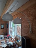 Dubbele dijkstra wandlamp, Ophalen of Verzenden, Gebruikt, Metaal, Vintage dutch design