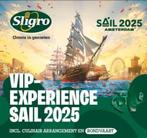 Sail 2025 Super Vip. 2p. All inclusive + vaart + hotel, Tickets en Kaartjes, Twee personen