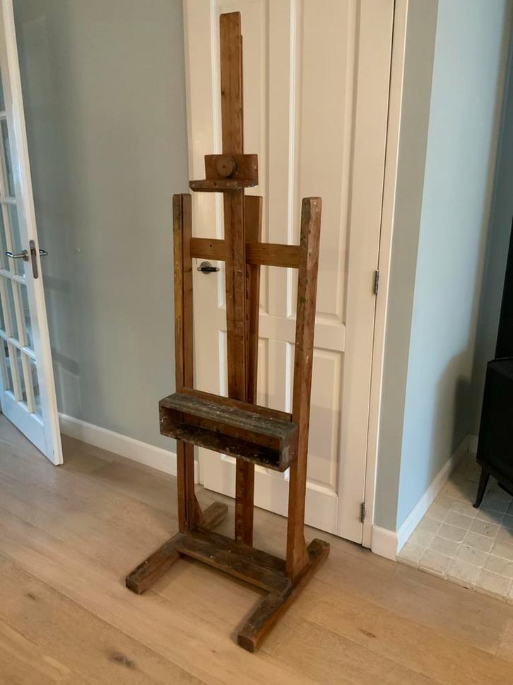 Oude Houten Schildersezel, Antiek en Kunst, Kunst | Overige Kunst, Ophalen