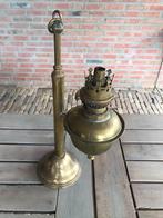 Zware oude koperen olielamp, Ophalen, Koper