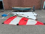 Stern open zeilboot opknapper inclusief toebehoren trailer, Watersport en Boten, Ophalen, Geen motor, Gebruikt, Overige brandstoffen