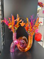Set van 2 grafische vaasje & droogbloemen, Huis en Inrichting, Woonaccessoires | Droogbloemen, Ophalen, Nieuw