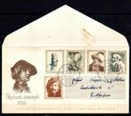 Nederland FDC nr. 25a Rembrandt beschreven, Postzegels en Munten, Postzegels | Eerstedagenveloppen, Ophalen of Verzenden, Beschreven