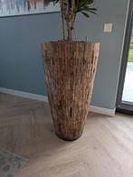 teak plantenbak voor binnen, Huis en Inrichting, Ophalen, Gebruikt