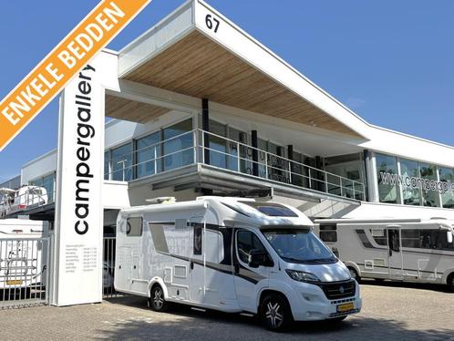 Knaus Sun TI 700 MEG Platinum ENKELE BEDDEN DAKAIRCO EURO6, Caravans en Kamperen, Campers, Bedrijf, tot en met 3, Half-integraal