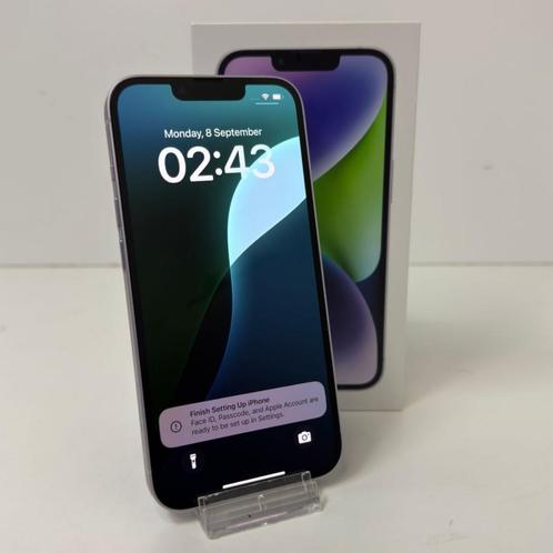 Apple iPhone 14 128GB Paars 99% | Prima staat, Telecommunicatie, Mobiele telefoons | Apple iPhone, Zo goed als nieuw