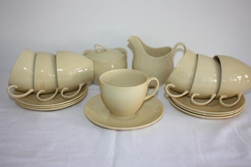 Johnson Bros / Brothers Golden Cloud theesetje, Antiek en Kunst, Antiek | Servies compleet, Ophalen of Verzenden