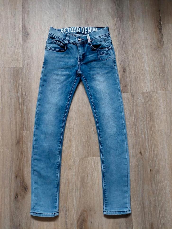 Stoere Retour Jeans stretch jeans maat 134, Kinderen en Baby's, Kinderkleding | Maat 134, Nieuw, Jongen, Broek, Ophalen of Verzenden