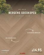Nergens Goedkoper: PVC Visgraat KLIK de Laagste Prijs in NL, Huis en Inrichting, Stoffering | Vloerbedekking, Crème, 75 m² of meer