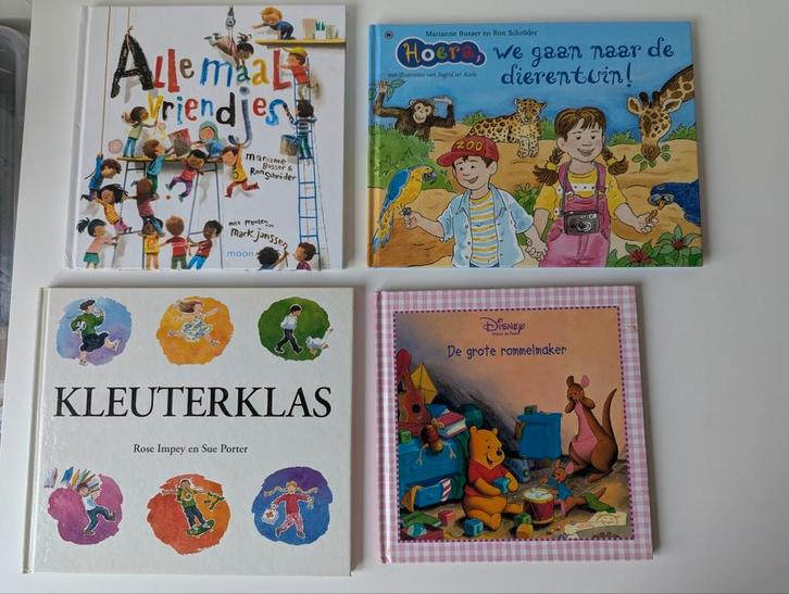 4 mooie voorleesboeken voor kleuters - boek 4x zgan, Boeken, Kinderboeken | Baby's en Peuters, Zo goed als nieuw, 3 tot 4 jaar