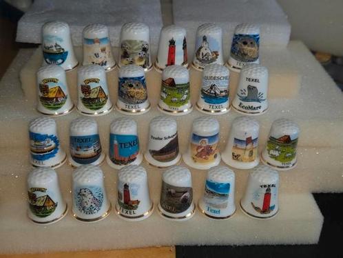 Vingerhoedjes  Nederland Texel verschillende 1,50 p.stuk, Verzamelen, Vingerhoedjes, Zo goed als nieuw, Ophalen of Verzenden