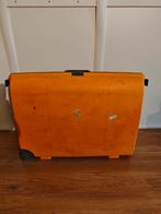 Carlton Koffer - Geel - Met Wielen, Ophalen, Uitschuifbare handgreep, Gebruikt, 50 tot 60 cm