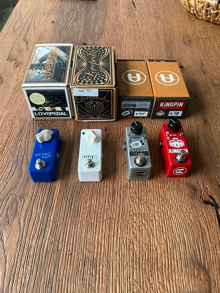 Lovepedal Coppersound pedals, Muziek en Instrumenten, Effecten, Zo goed als nieuw, Delay of Echo, Distortion, Overdrive of Fuzz