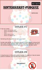 Pubquiz, Hobby en Vrije tijd, Gezelschapsspellen | Overige, Een of twee spelers, Verzenden, Nieuw