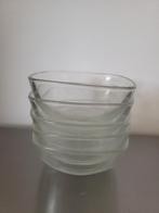 5 Duralex glazen Dessertschaaltjes- Onverslijtbaar, Ophalen, Gebruikt, Glas