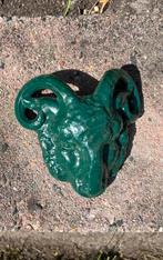 Gietijzeren ramshoofd – decoratief ornament, Ophalen, Gebruikt